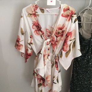 Floral romper
